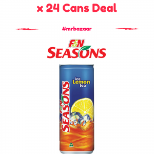 F&N Seasons Ice Lemon Tea x 24 Cans Carton Deal (300ml)
